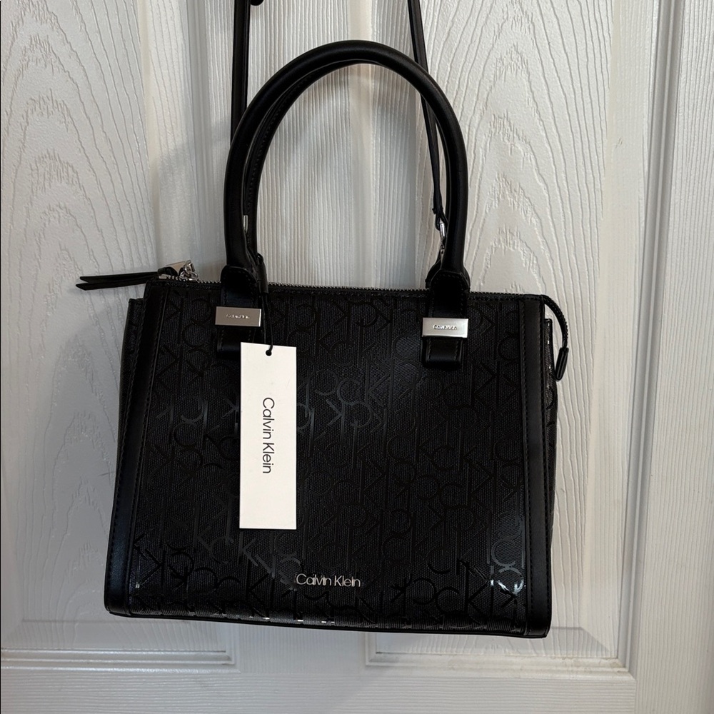 Calvin Klein Black Satchel Bag
